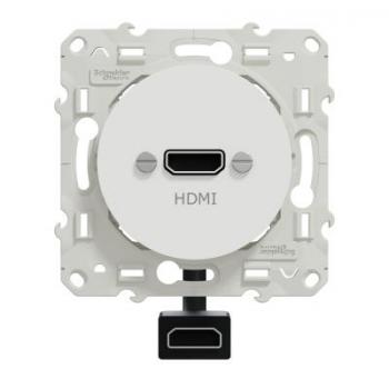  ODACE HDMI TYPE A BLANC 