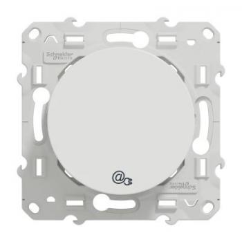  Prise RJ45 CPL Blanc 200Mbp/s 