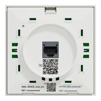  Odace Pt acces WiFi 5 RJ45 blc 