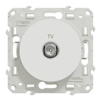  ODACE PRISE TV BLANC GRIF 