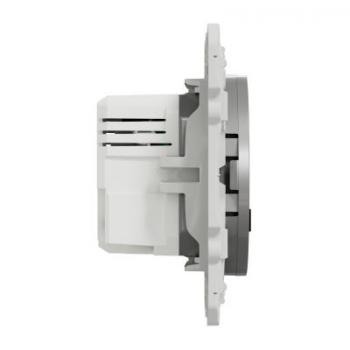  Prise double USB typeA+C Alu 