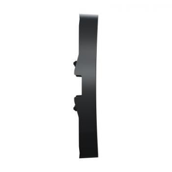  2 demi enjoliveur anthracite 