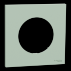  Odace plaque 1 poste vert jade 