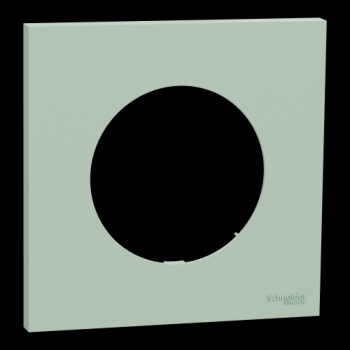  Odace plaque 1 poste vert jade 
