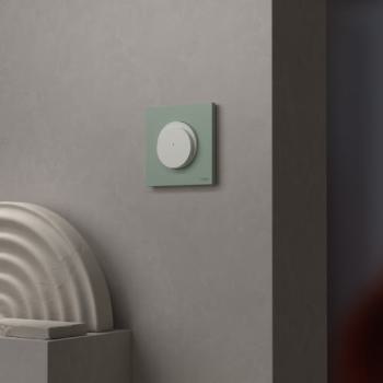 Odace plaque 1 poste vert jade 