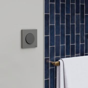  Odace plaque 1 poste gris basa 