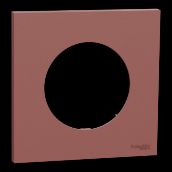  Odace plaque 1 poste rose gren 