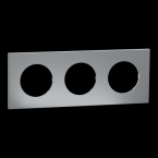  Odace M. plaque 3 postes titan 