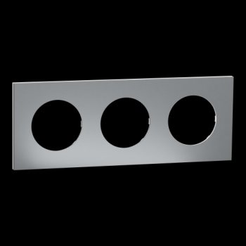  Odace M. plaque 3 postes titan 