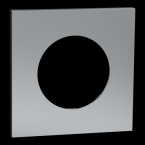  Odace M. plaque 1 poste titane 