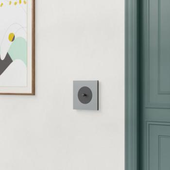  Odace M. plaque 1 poste titane 