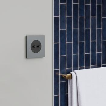  Odace M. plaque 1 poste titane 