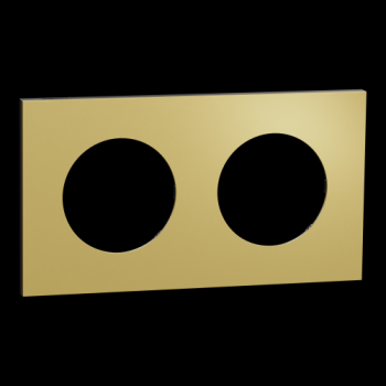  Odace M. plaque 2 postes laito 