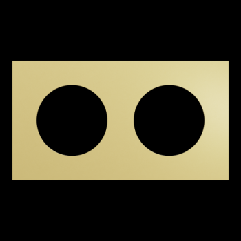  Odace M. plaque 2 postes laito 