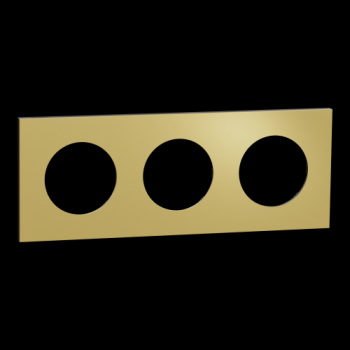  Odace M. plaque 3 postes laito 