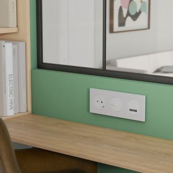  Odace M. plaque 3 postes cram 