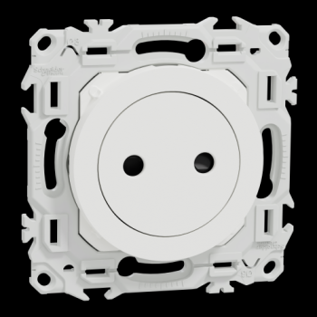  Odace prise 2P affleurante bla 