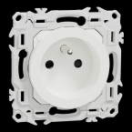  Odace prise 2P+T rno blanche 