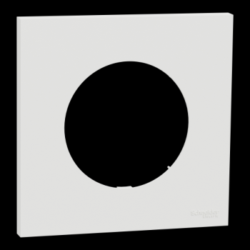  Odace plaque 1 poste blanc 