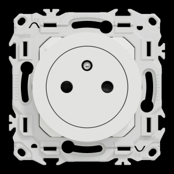  Odace prise 2P+T affleurante b 