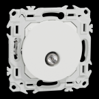 Odace prise TV simple blanc gr 
