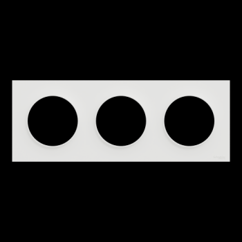  Odace Origine plaque 3 postes 