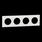  Odace Origine plaque 4 postes 