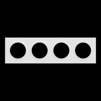  Odace Origine plaque 4 postes 