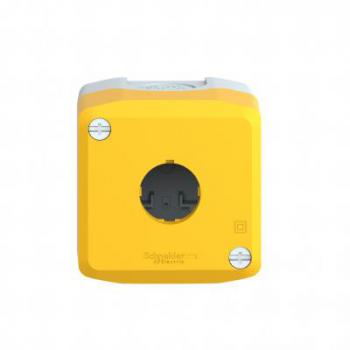  BOITE VIDE 1 BOUTON JAUNE 