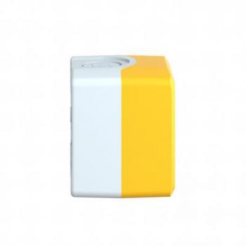  BOITE VIDE 1 BOUTON JAUNE 