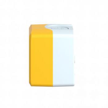  BOITE VIDE 1 BOUTON JAUNE 