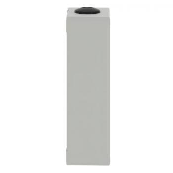  Boite mtal vide grise - M25 x 