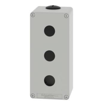  Boite mtal vide grise - M25 x 