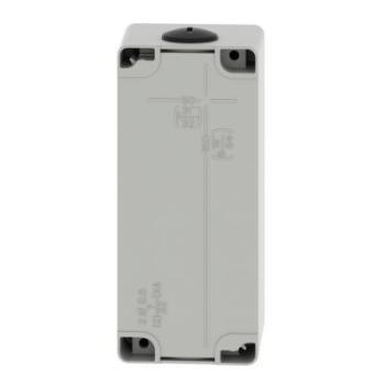  Boite mtal vide grise - M25 x 