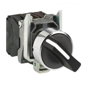 BOUTON TOURNANT NOIR DIAM 