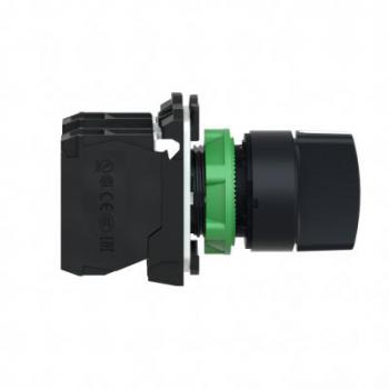  BOUTON TOURNANT NOIR DIAM 