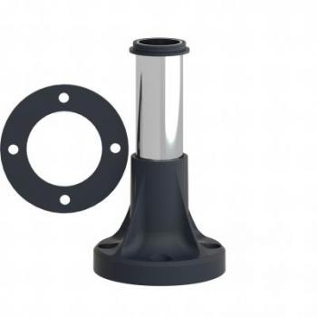  TUBE ALU 100MM PIED PLAST 