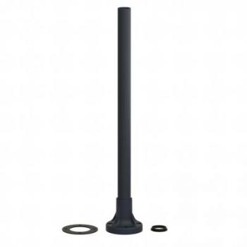  TUBE ALU NOIR 400 MM PIED 