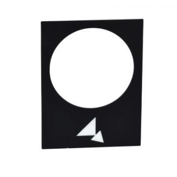  ETIQUETTE 30 X 40 MM NOIR 