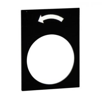 ETIQUETTE 30 X 40 MM NOIR 