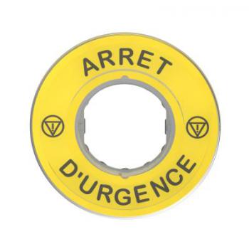  ETIQUETTE ARRET D URGENCE 