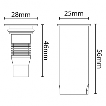  LUNA MINI GRAPH 1,5W 24V 830 