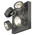  KALU LED 4 appli, carr, noir, 