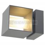  SQUARE TURN, gris argent 