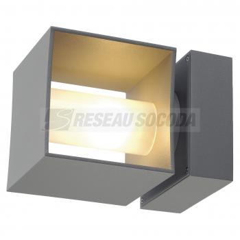  SQUARE TURN, gris argent 