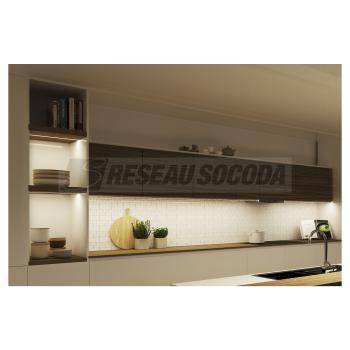  GRAZIA 10 Profil plat, noir 