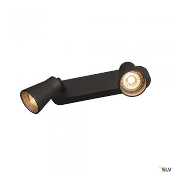  AVO DOUBLE QPAR51 noir 2x50W 