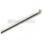  EUTRAC rail 3 all., blanc 1m 