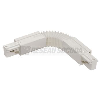  EUTRAC connecteur flex., blanc 