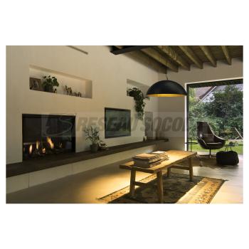  FORCHINI 70, susp, E27 noir/or 